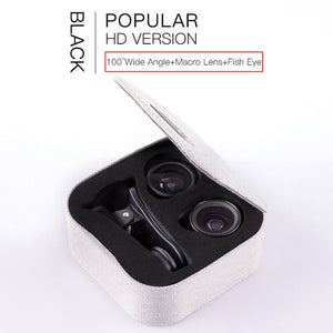 Baseus Phone Lenses Fish Eye Lens +Wide Angle +15X Macro Camera Lens for iPhone X XS Samsung Xiaomi Huawei Zoom Lens Selfie Lens